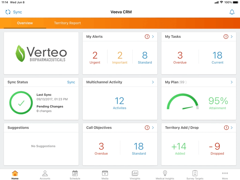 Veeva Rim User Interface Questions User Interface Enhancements