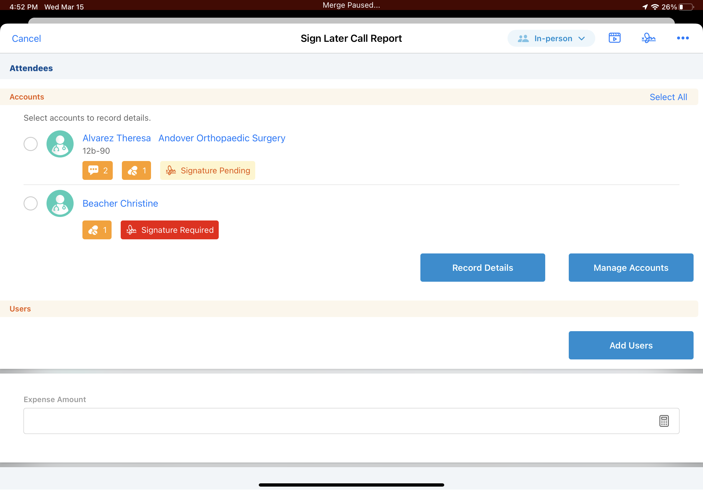 Capturing Remote Signatures Asynchronously for BRC Samples (Sign Later)