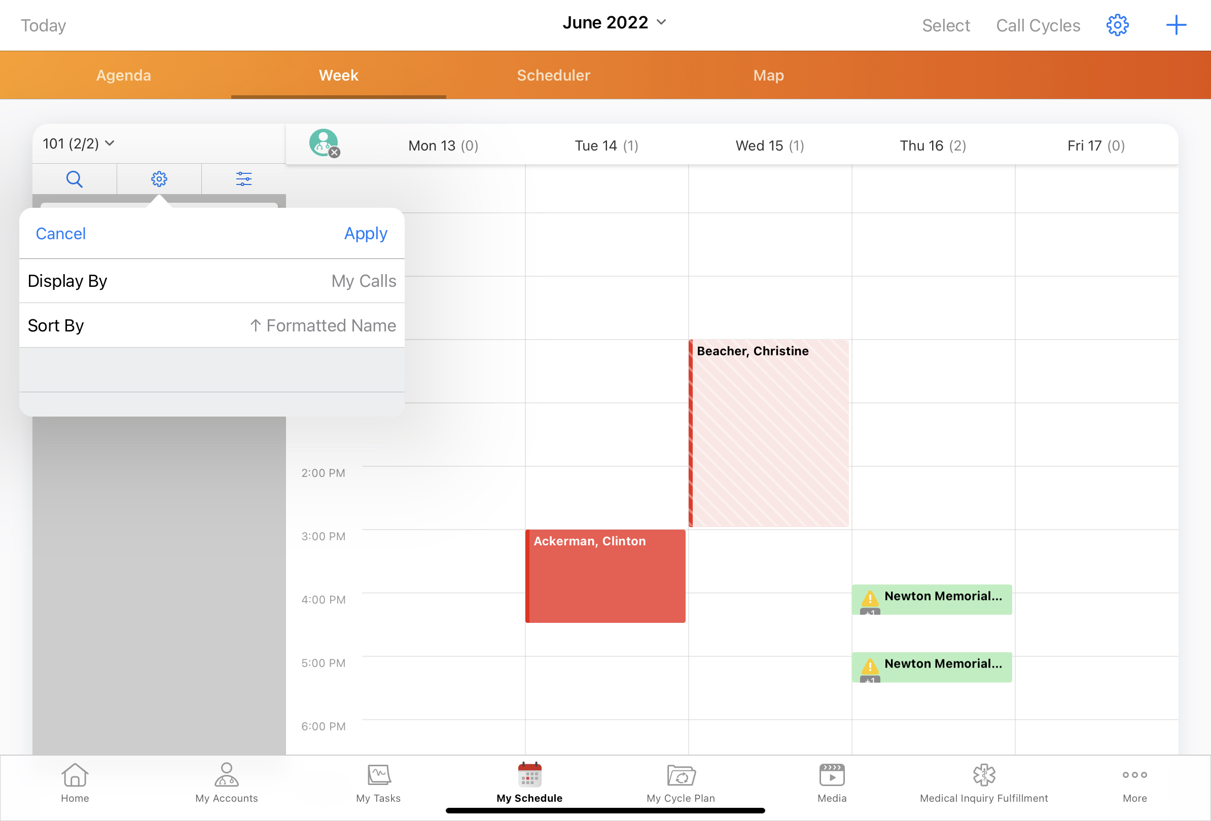 Using Classic Cycle Plans in My Schedule