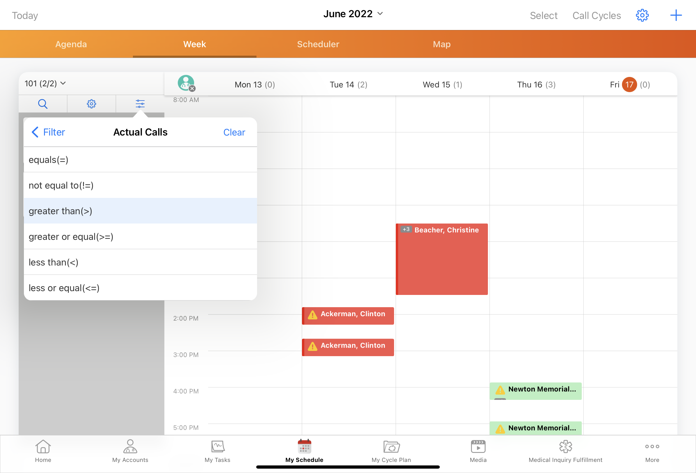 Using Classic Cycle Plans in My Schedule