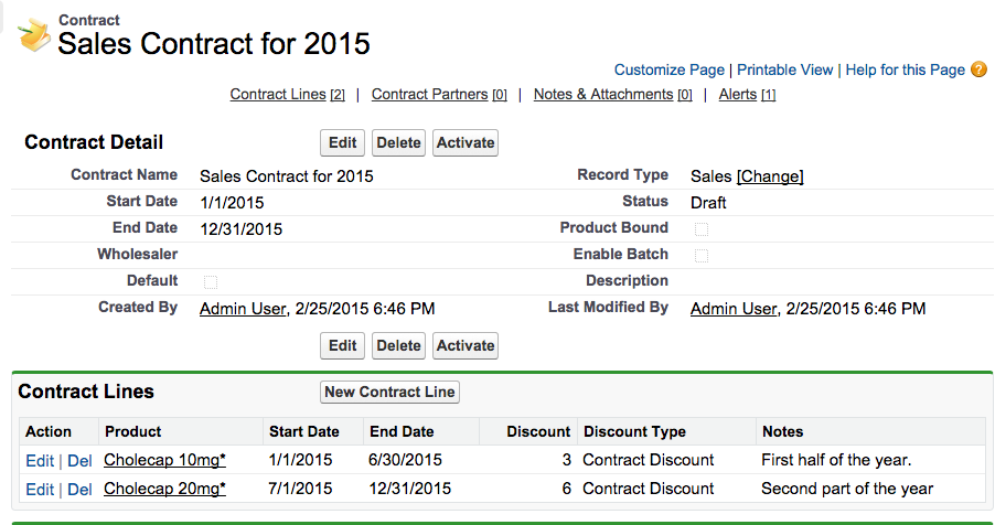 Contract Effective Date